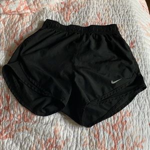 Black Nike shorts